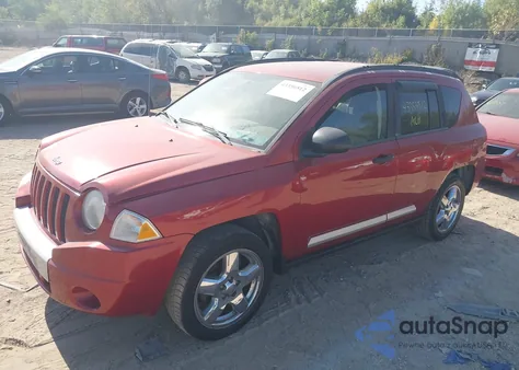 2007 Jeep Compass Limited z USA, uszkodzony, nr VIN 1J8FT57W57D179298